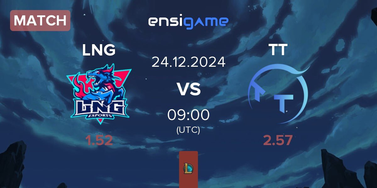 Match LNG Esports LNG vs ThunderTalk Gaming TT | 24.12