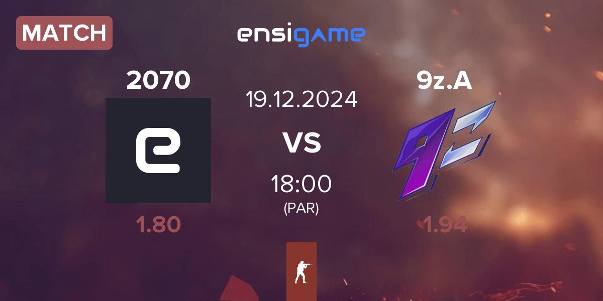 Match 2070 vs 9z Academy 9z.A | 19.12