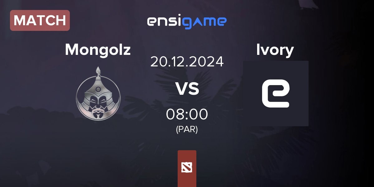 Match The Mongolz Mongolz vs Ivory | 20.12