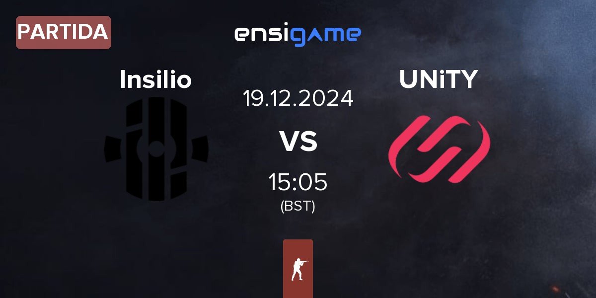 Partida Insilio vs UNiTY Esports UNiTY | 19.12