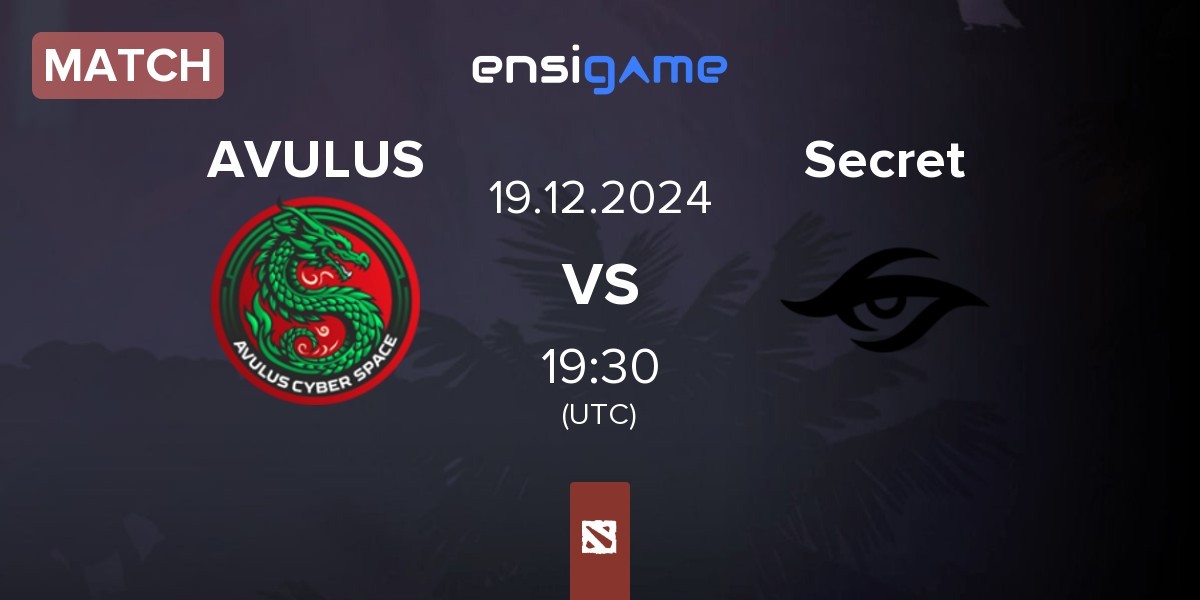 Match AVULUS vs Team Secret Secret | 19.12