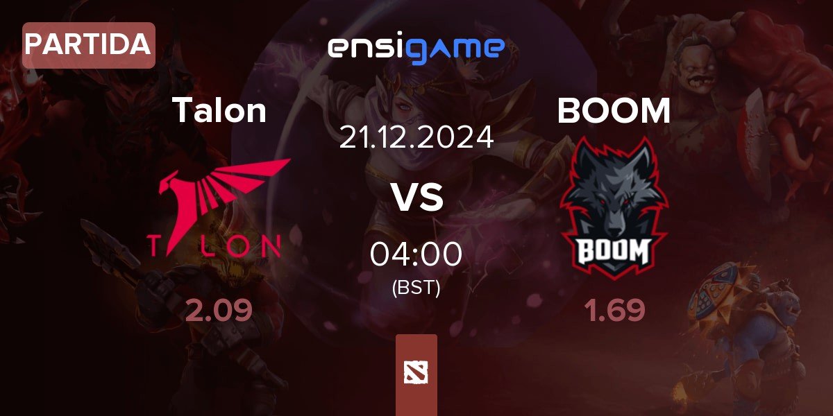 Partida Talon Esports Talon vs BOOM Esports BOOM | 21.12