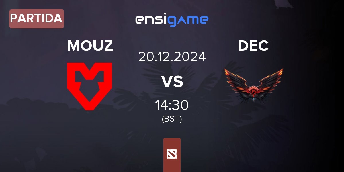 Partida MOUZ vs Dragon Esports Club DEC | 20.12