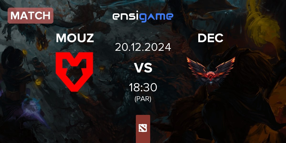 Match MOUZ vs Dragon Esports Club DEC | 20.12