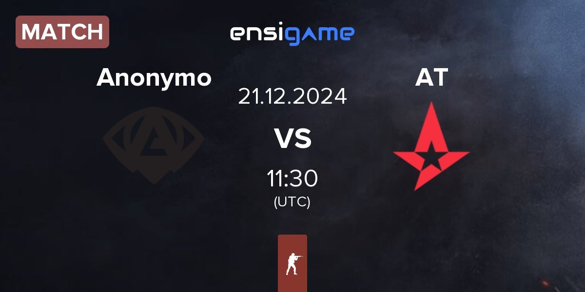 Match Anonymo Esports Anonymo vs Astralis Talent AT | 21.12