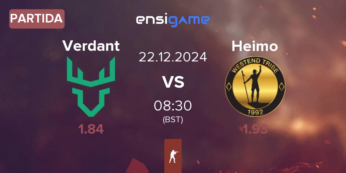 Partida Verdant vs Heimo Esports Heimo | 22.12