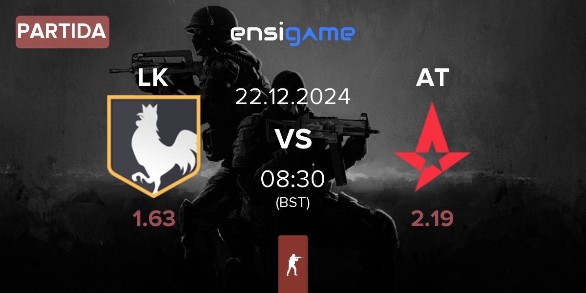 Partida los kogutos LK vs Astralis Talent AT | 22.12