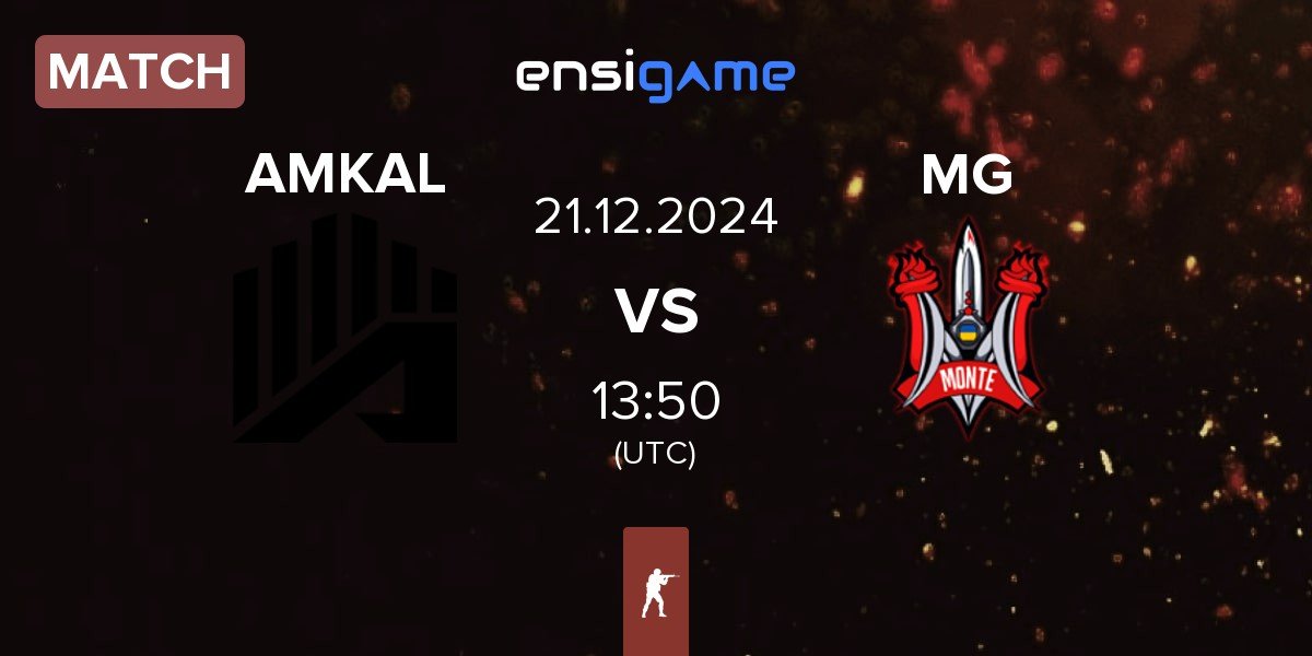 Match AMKAL vs Monte Gen MG | 21.12