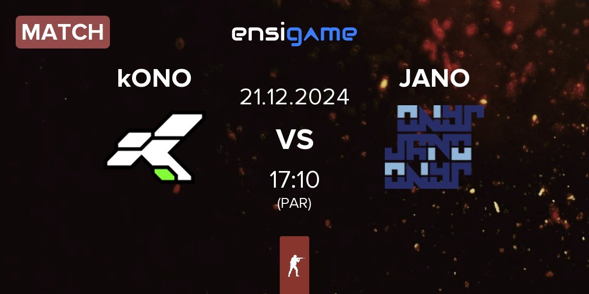 Match kONO.ECF kONO vs JANO Esports JANO | 21.12