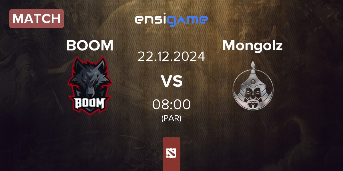 Match BOOM Esports BOOM vs The Mongolz Mongolz | 22.12