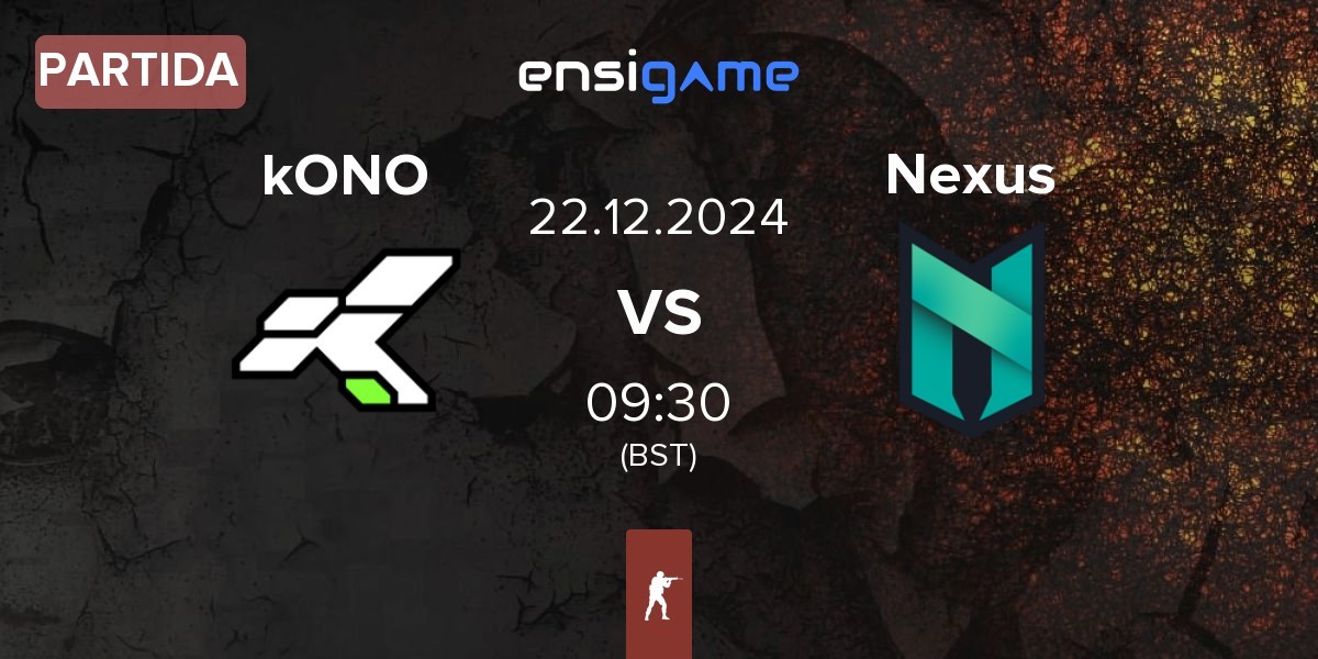 Partida kONO.ECF kONO vs Nexus Gaming Nexus | 22.12