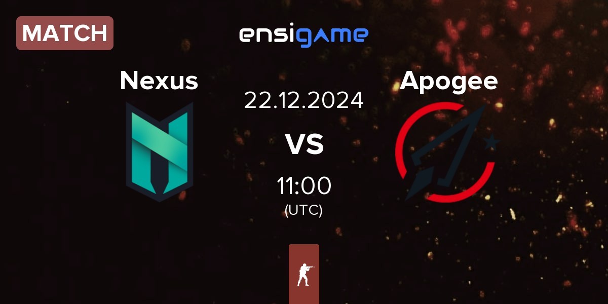 Match Nexus Gaming Nexus vs Apogee | 22.12