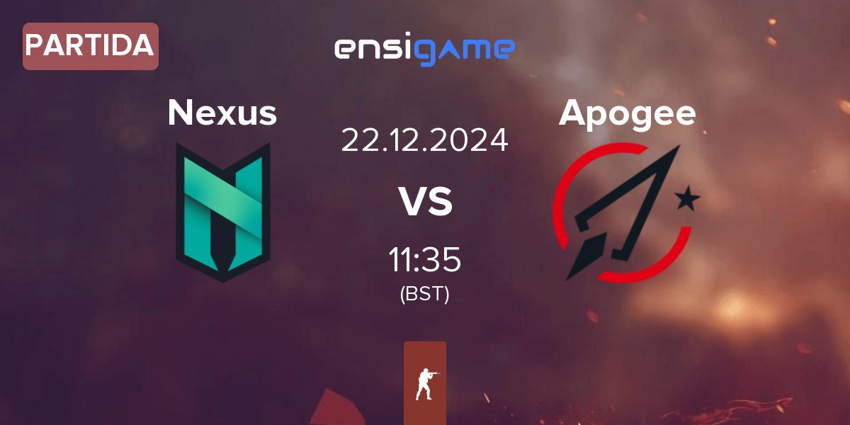 Partida Nexus Gaming Nexus vs Apogee | 22.12