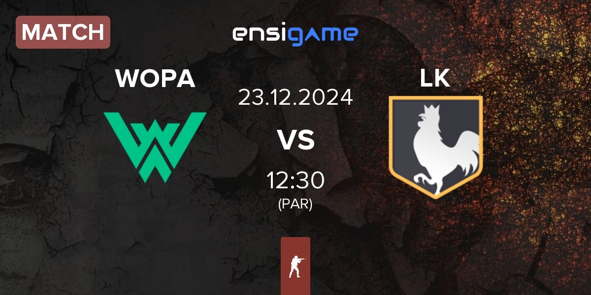 Match WOPA Esport WOPA vs los kogutos LK | 23.12