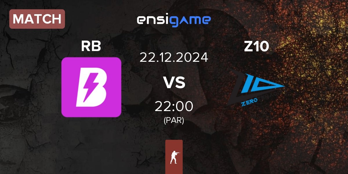 Match RUSH B RB vs Zero Tenacity Z10 | 22.12