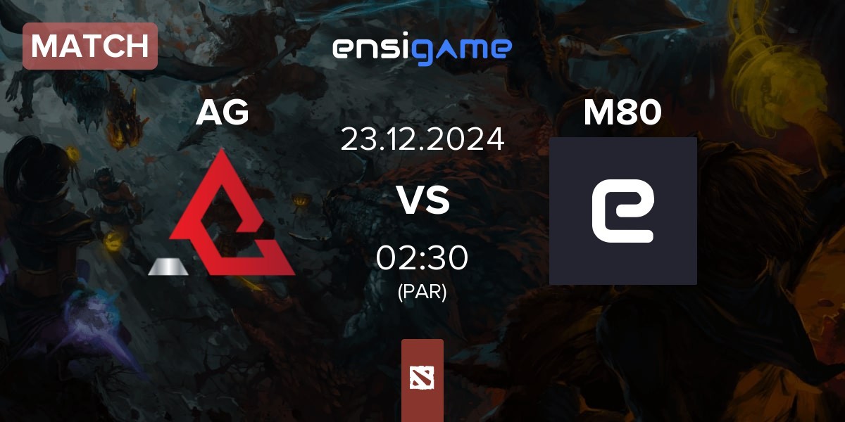 Match Apex Genesis AG vs M80 | 23.12