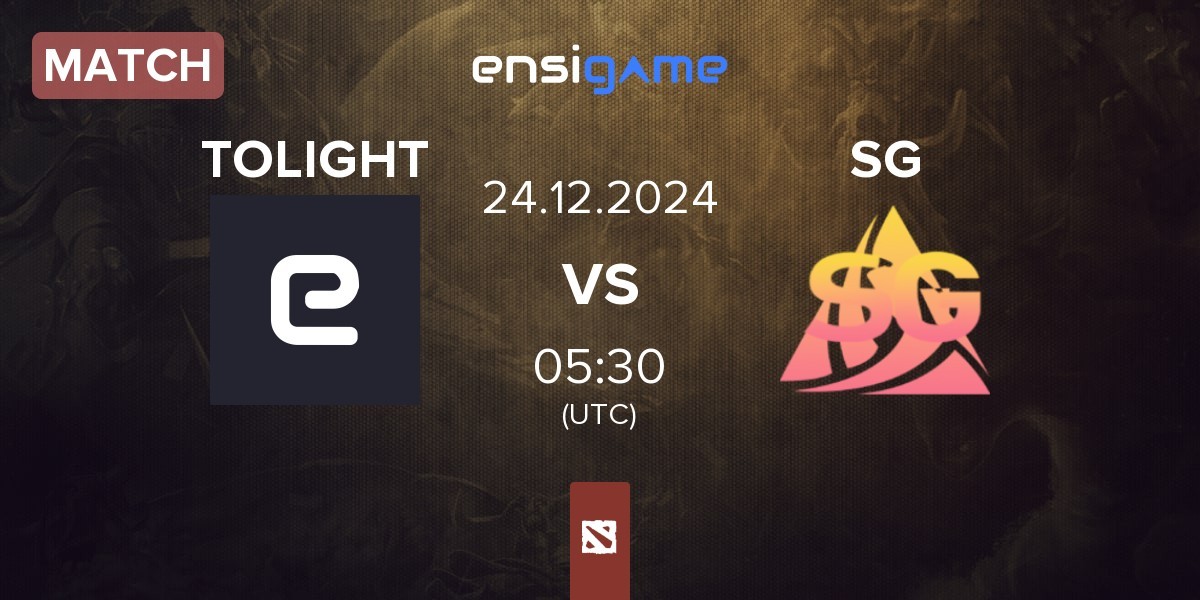 Match TOLIGHT vs Spiky Gaming SG | 24.12