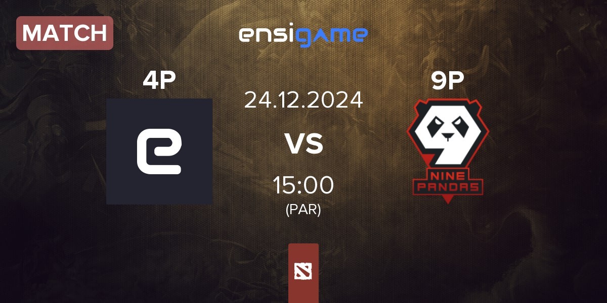 Match 4Pirates 4P vs 9Pandas 9P | 24.12