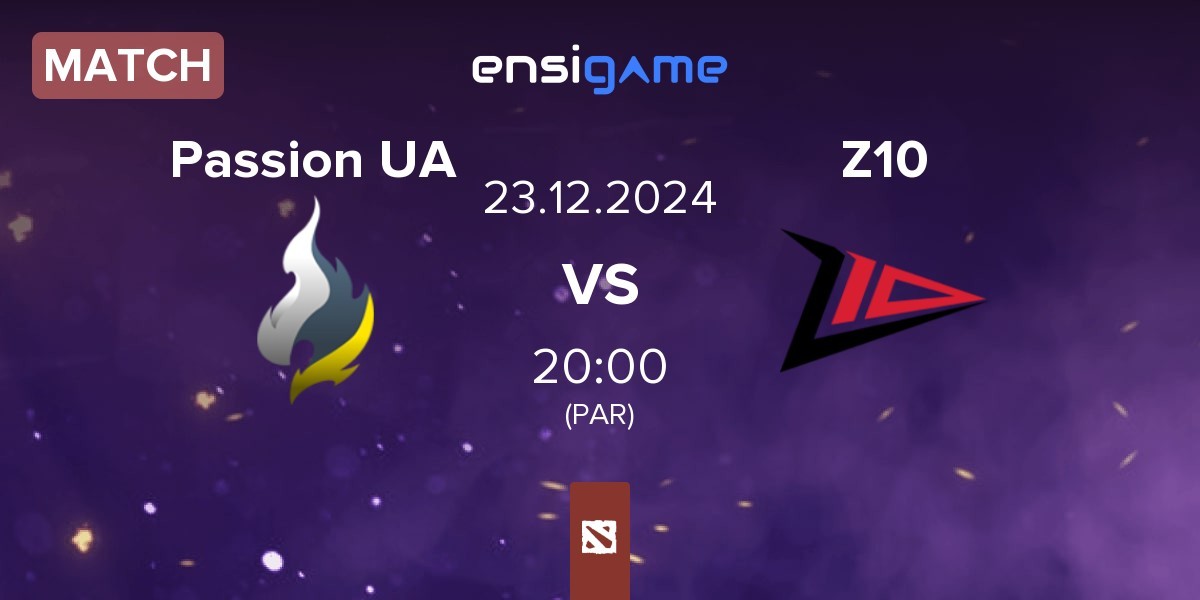 Match Passion UA vs Zero Tenacity Z10 | 23.12