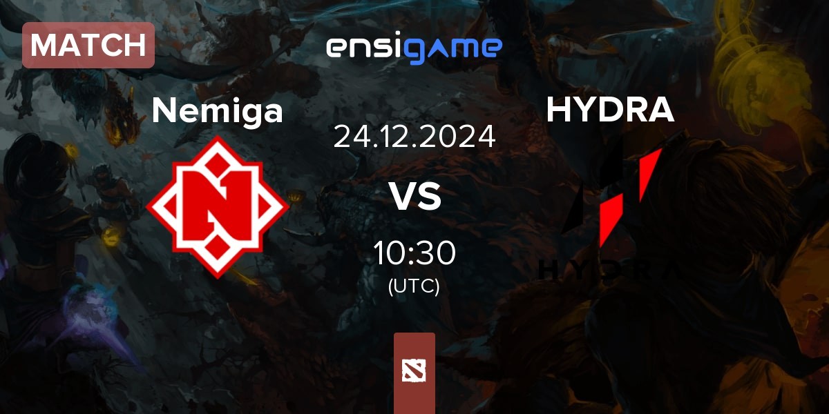 Match Nemiga Gaming Nemiga vs HYDRA | 24.12