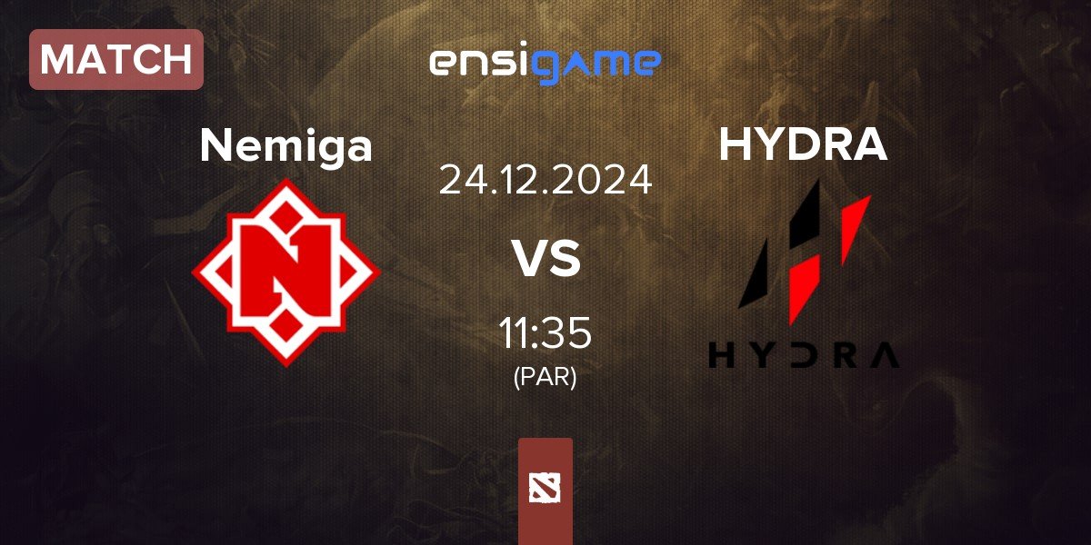 Match Nemiga Gaming Nemiga vs HYDRA | 24.12