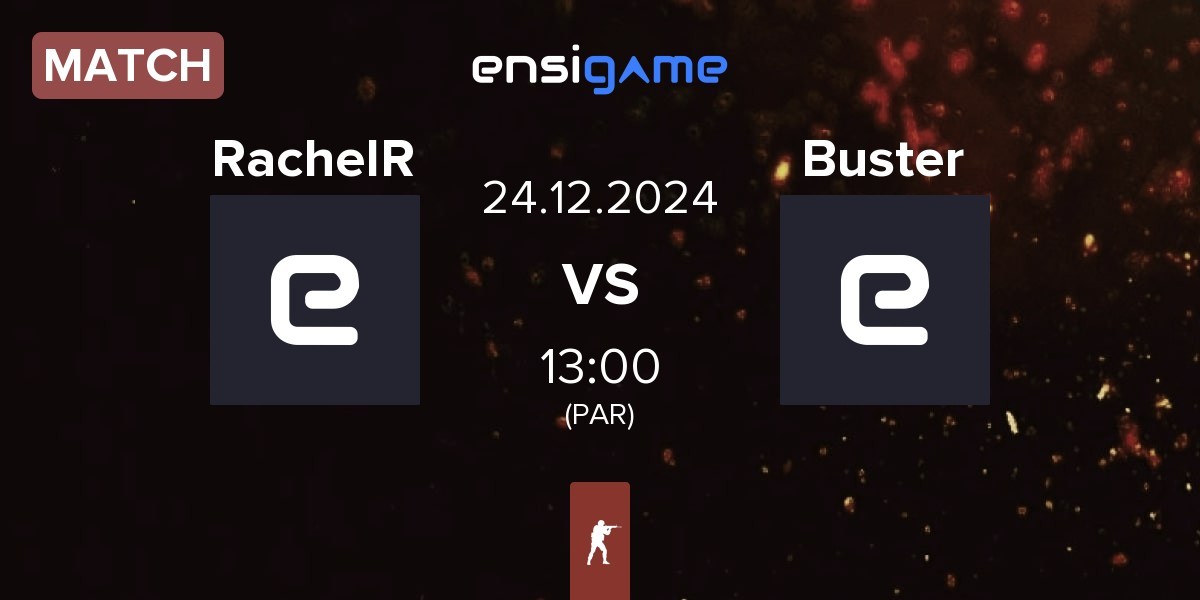 Match Team RachelR RachelR vs Team Buster Buster | 24.12