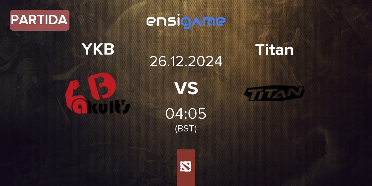 Partida Yakult's Brothers YKB vs Titan | 26.12