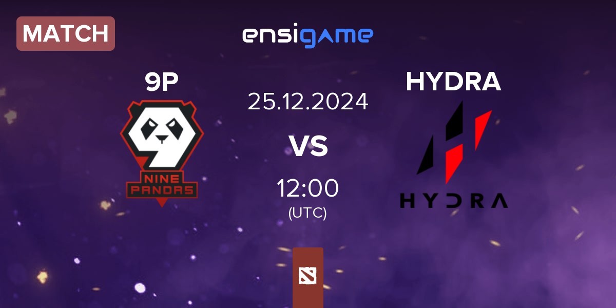 Match 9Pandas 9P vs HYDRA | 25.12