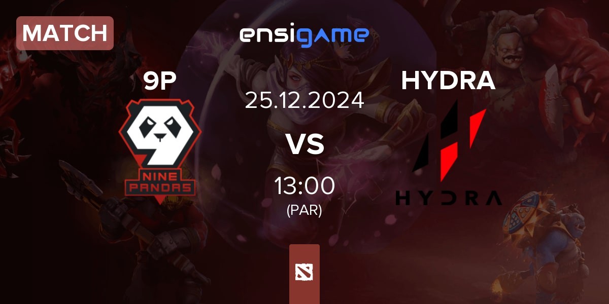 Match 9Pandas 9P vs HYDRA | 25.12