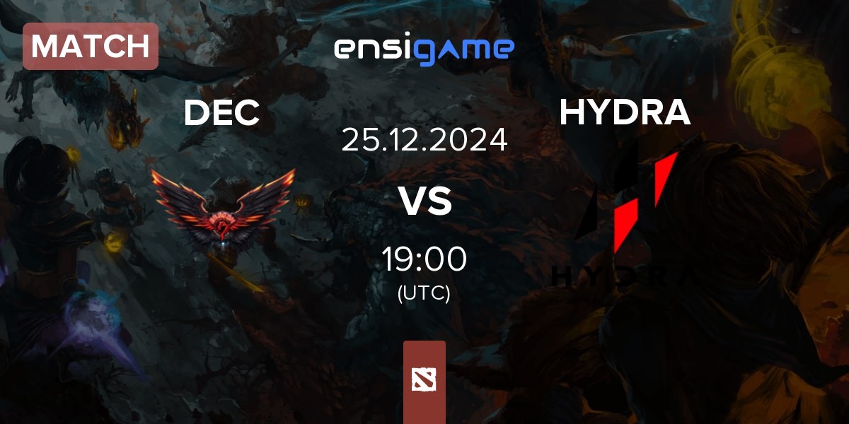 Match Dragon Esports Club DEC vs HYDRA | 25.12