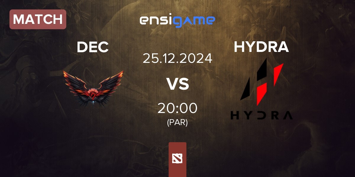 Match Dragon Esports Club DEC vs HYDRA | 25.12