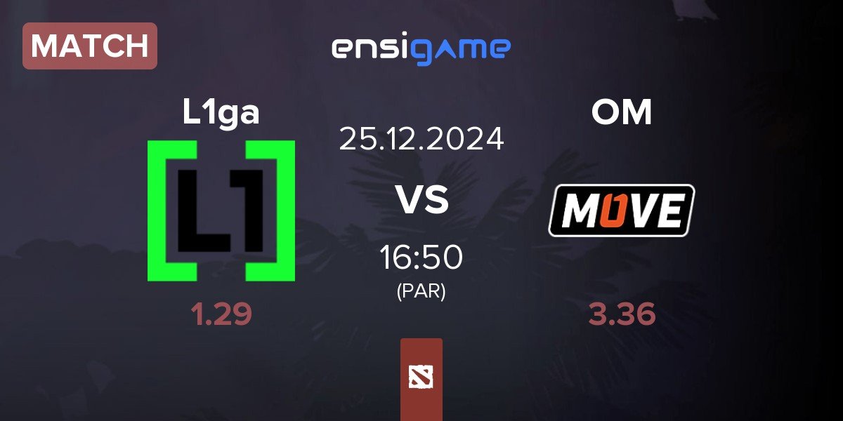 Match L1ga Team L1ga vs One Move OM | 25.12