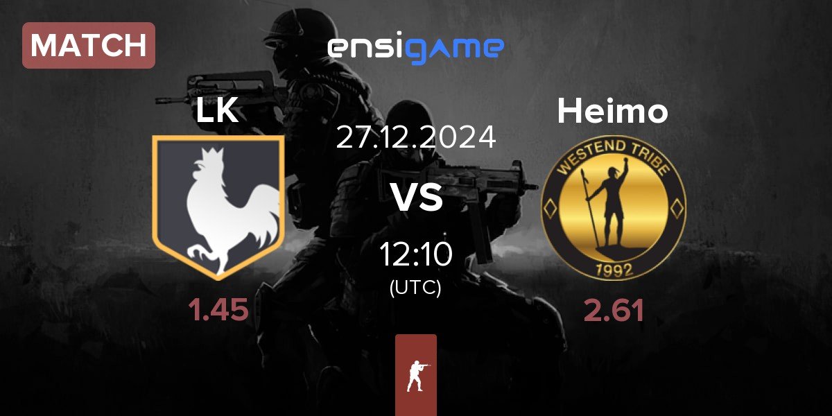 Match los kogutos LK vs Heimo Esports Heimo | 27.12