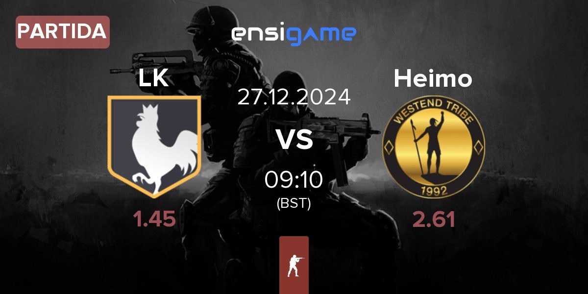 Partida los kogutos LK vs Heimo Esports Heimo | 27.12