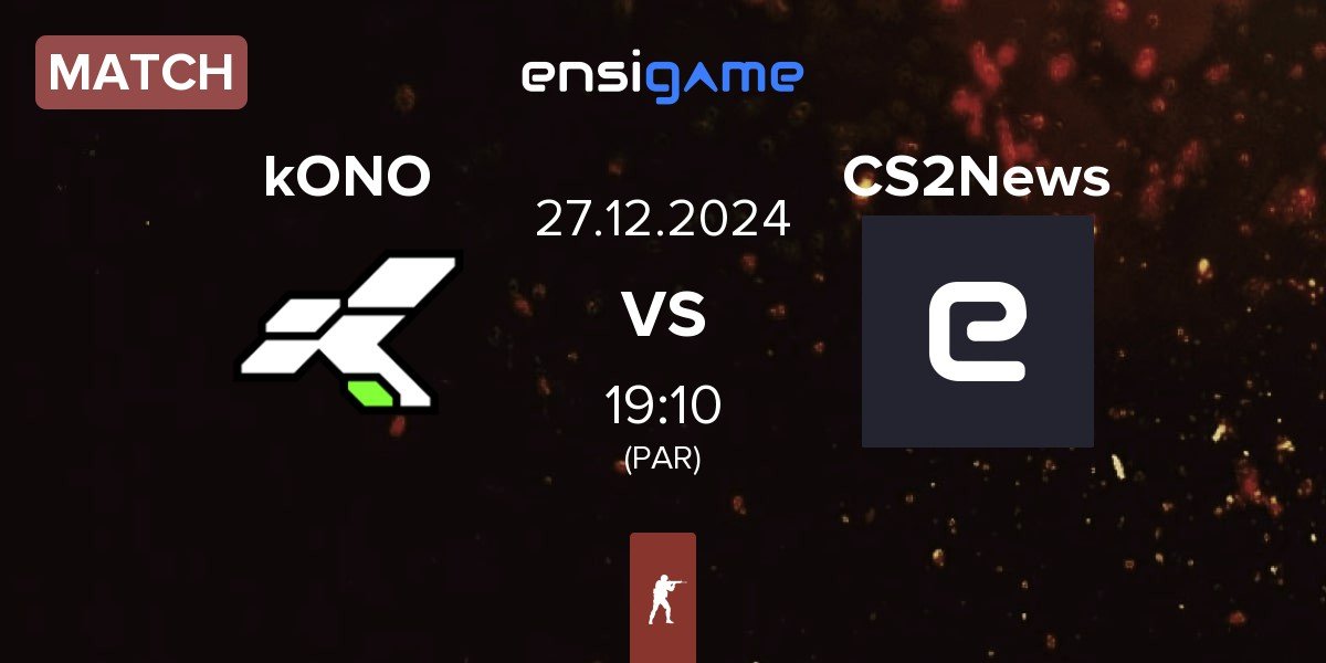 Match kONO.ECF kONO vs CS2News | 27.12