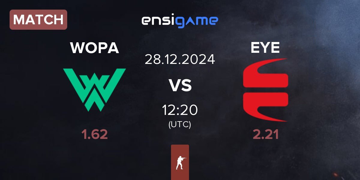 Match WOPA Esport WOPA vs EYEBALLERS EYE | 28.12