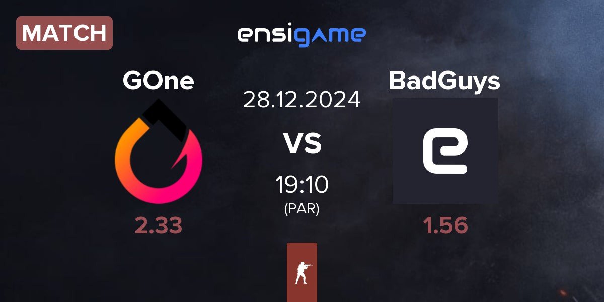 Match GenOne GOne vs BadGuys | 28.12