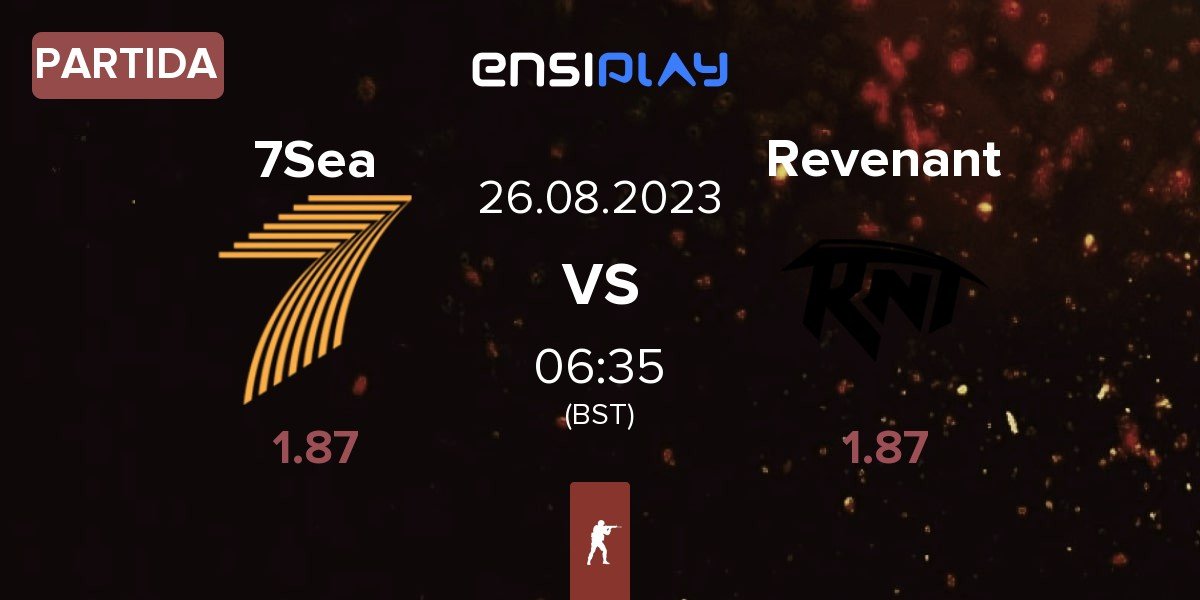 Partida 7Sea Esports 7Sea vs Revenant Esport Revenant | 26.08