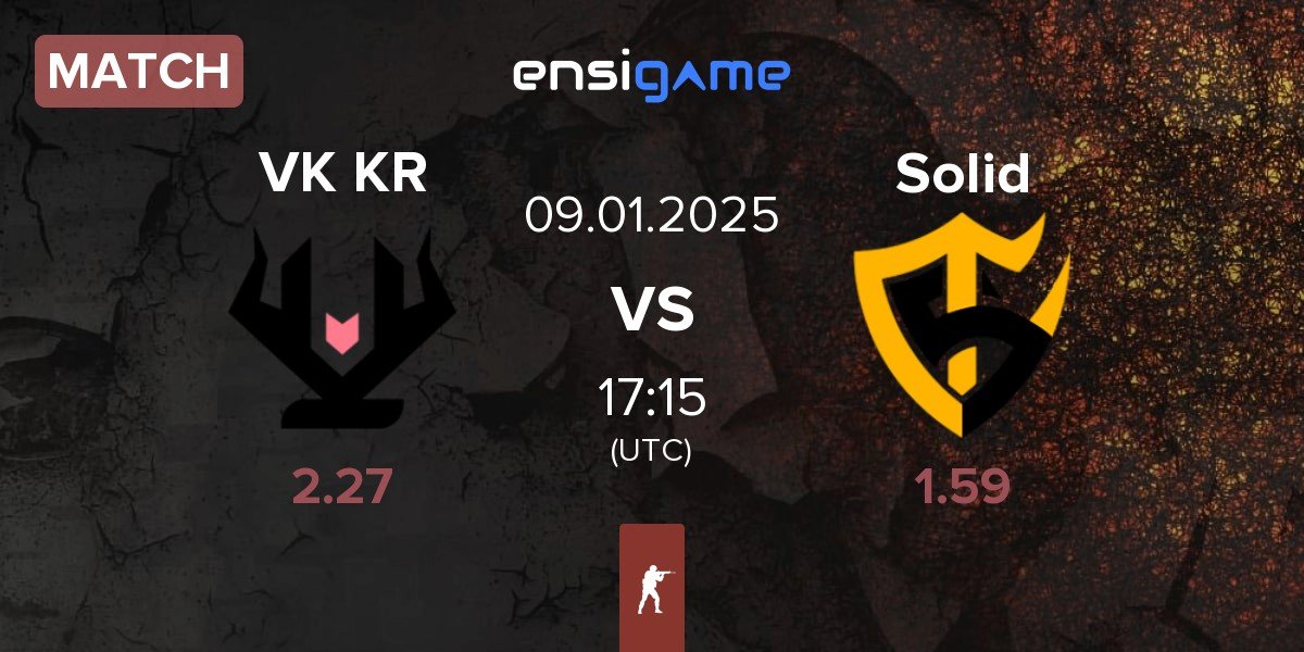 Match Vikings KR VK KR vs Team Solid Solid | 09.01