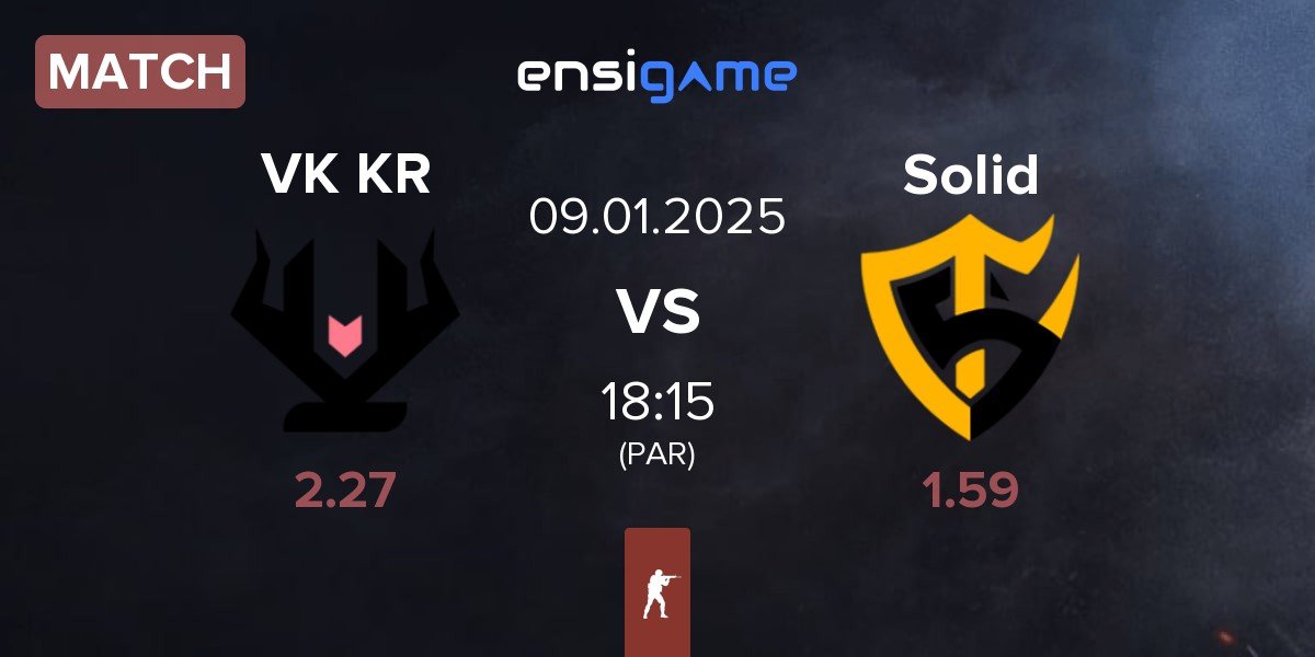 Match Vikings KR VK KR vs Team Solid Solid | 09.01