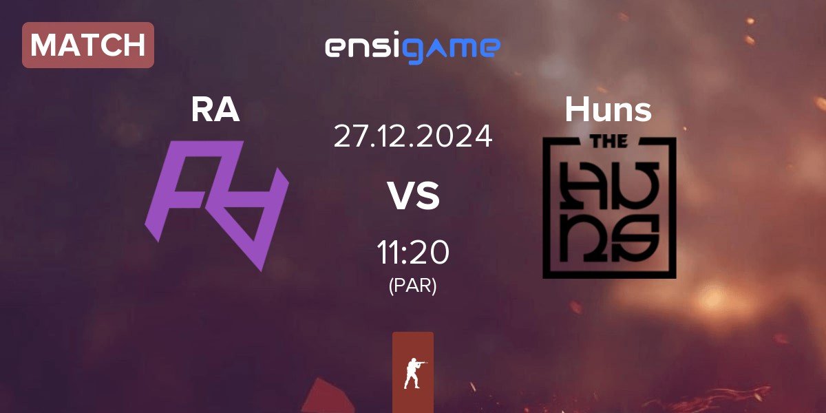 Match Rare Atom RA vs The Huns Esports Huns | 27.12