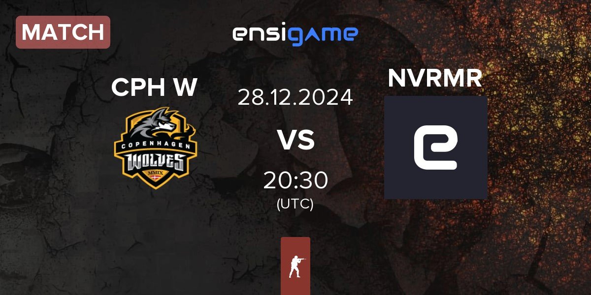 Match Copenhagen Wolves CPH W vs NEVERMORE NVRMR | 28.12