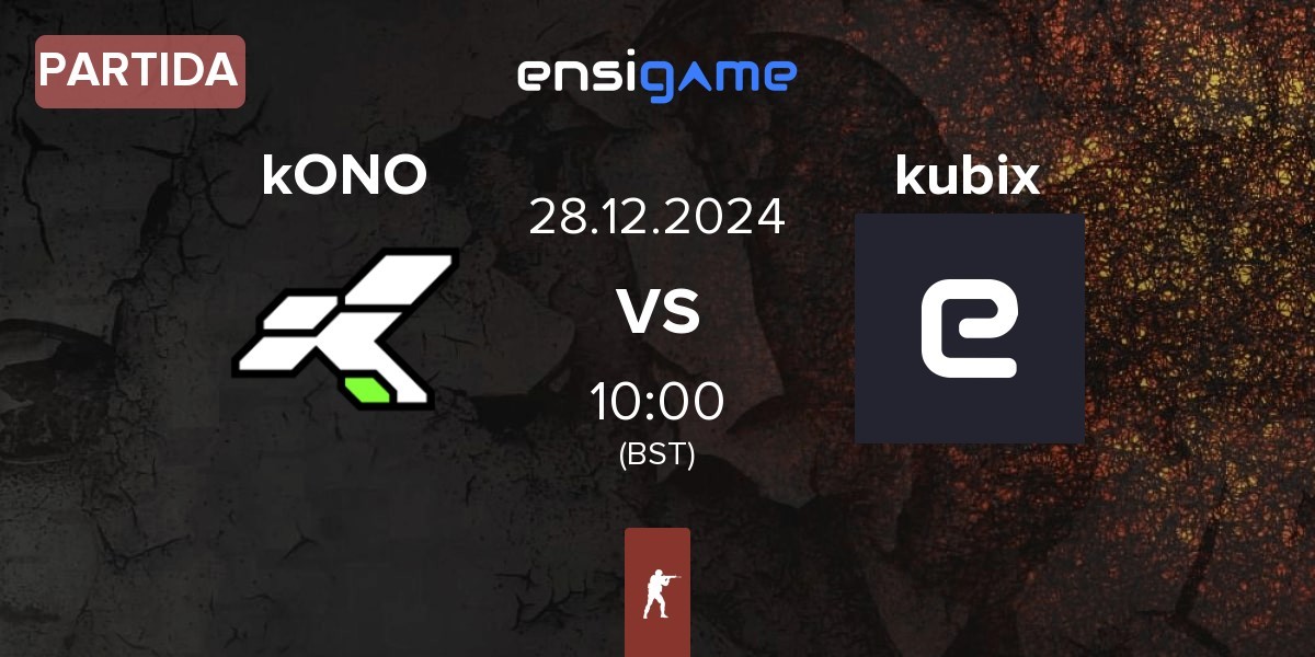 Partida kONO.ECF kONO vs kubix | 28.12