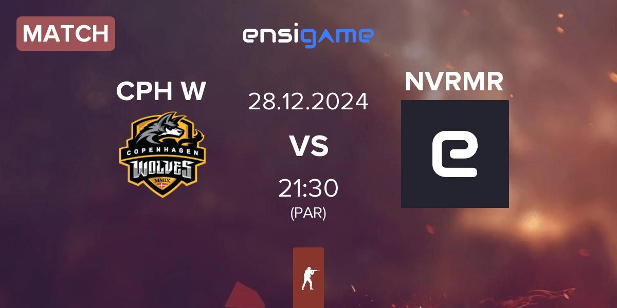 Match Copenhagen Wolves CPH W vs NEVERMORE NVRMR | 28.12