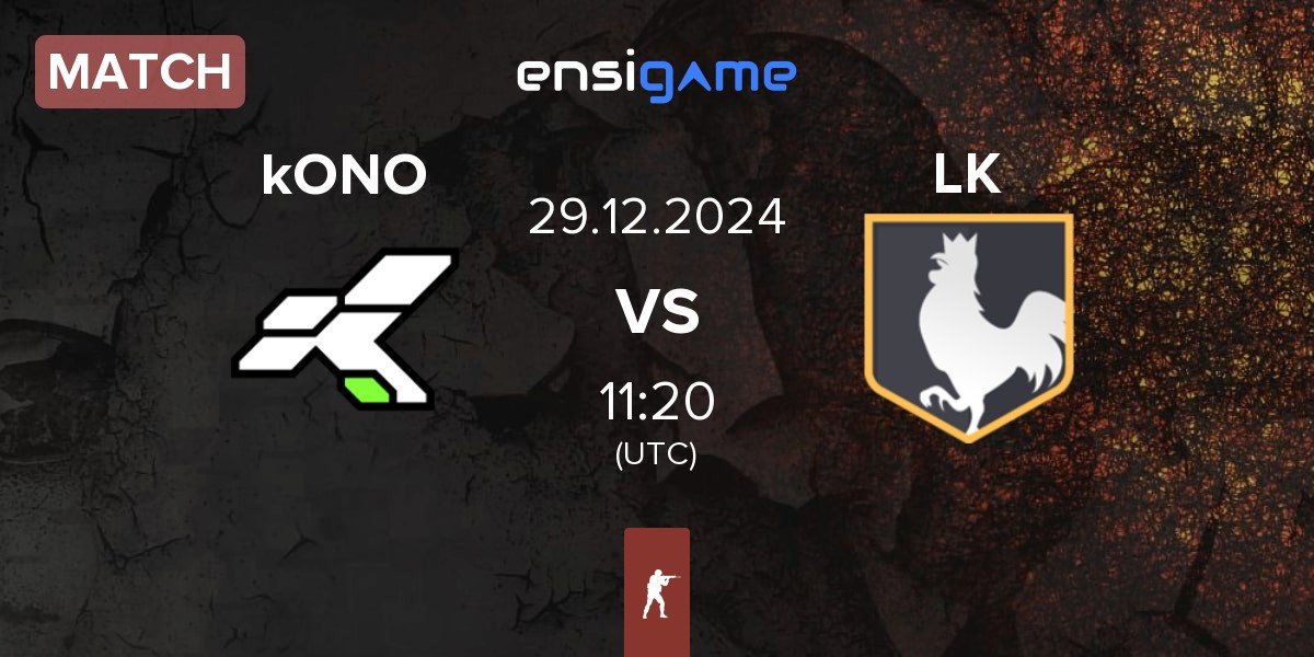 Match kONO.ECF kONO vs los kogutos LK | 29.12