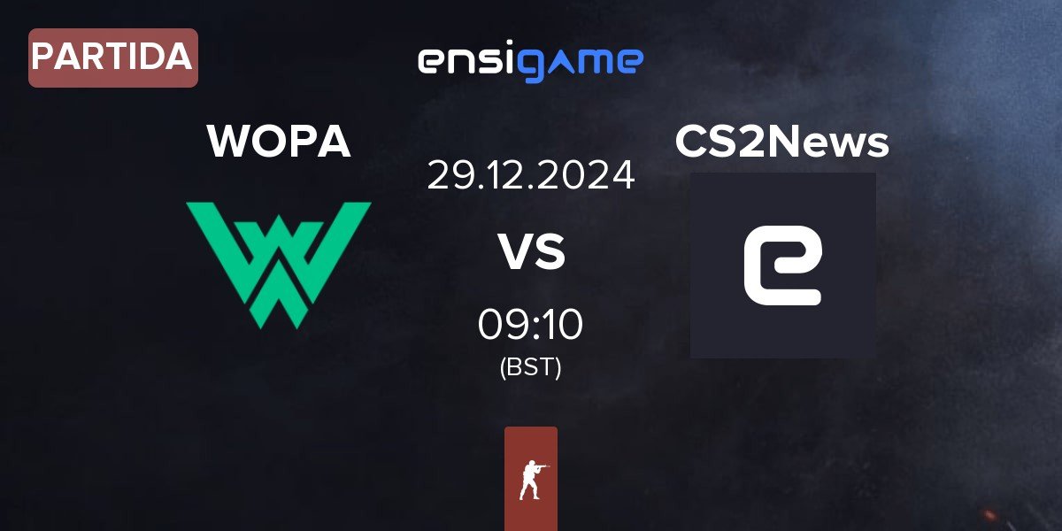 Partida WOPA Esport WOPA vs CS2News | 29.12