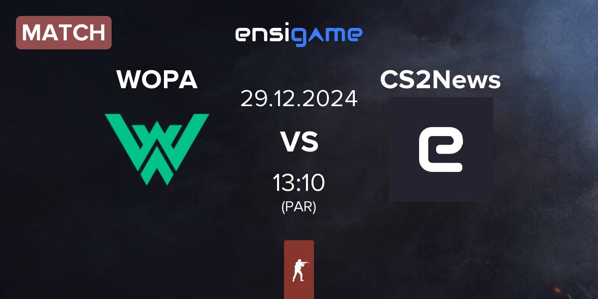 Match WOPA Esport WOPA vs CS2News | 29.12