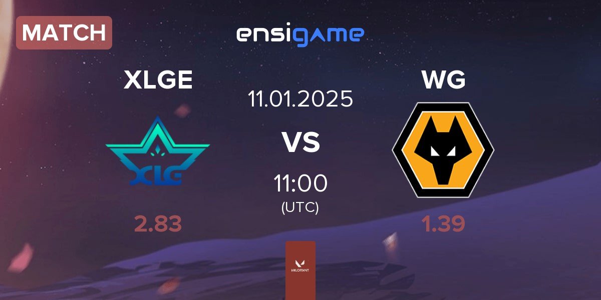 Match XLG Esports XLGE vs Wolves Esports WG | 11.01