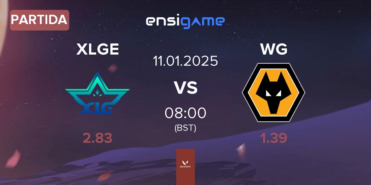 Partida XLG Esports XLGE vs Wolves Esports WG | 11.01