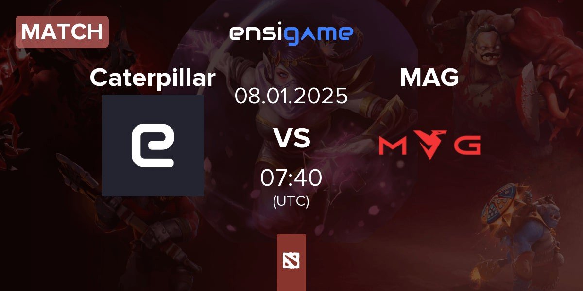 Match Caterpillar vs Myth Avenue Gaming MAG | 08.01